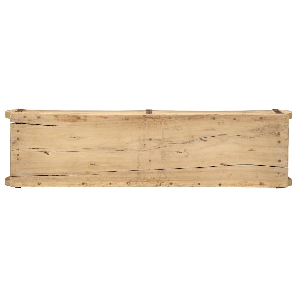 Dienblad 4 pcs Bruin 57 x 15 x 9 cm Massief Gerecycled Hout