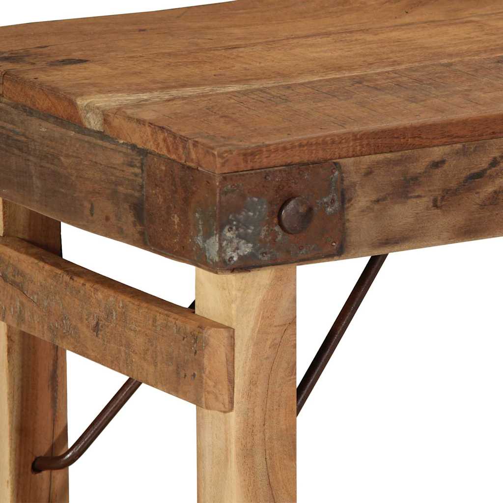 Bank Naturel 110 x 35 x 46 cm Hergebruikt Oud Hout