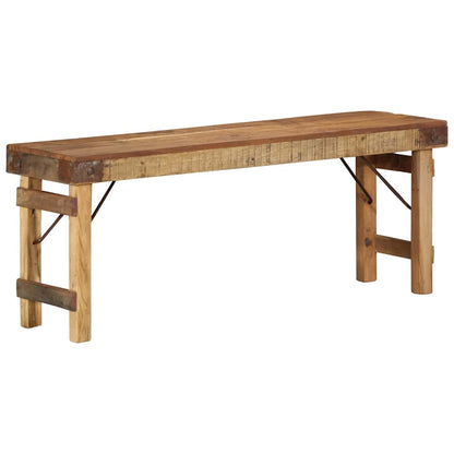 Bank Naturel 110 x 35 x 46 cm Hergebruikt Oud Hout