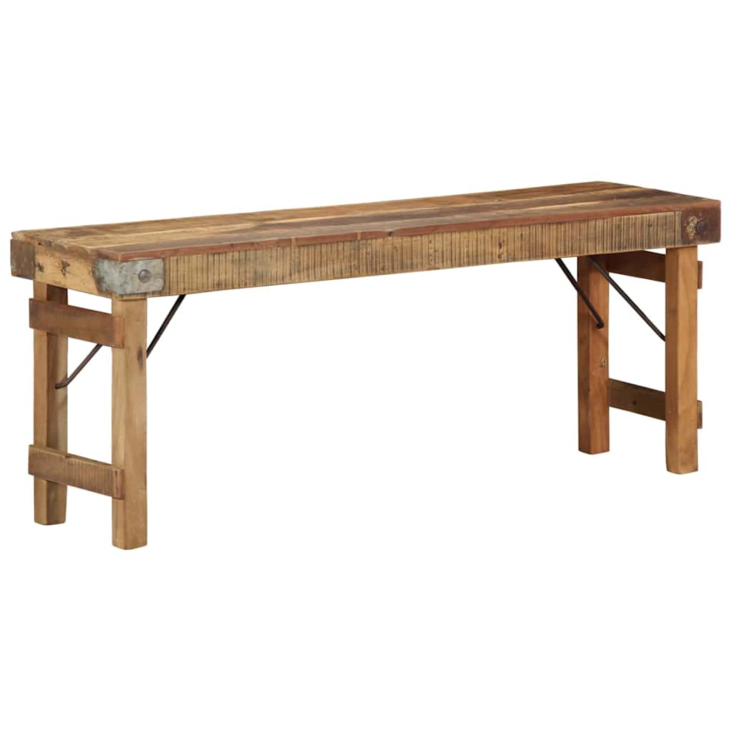 Bank Naturel 110 x 35 x 46 cm Hergebruikt Oud Hout
