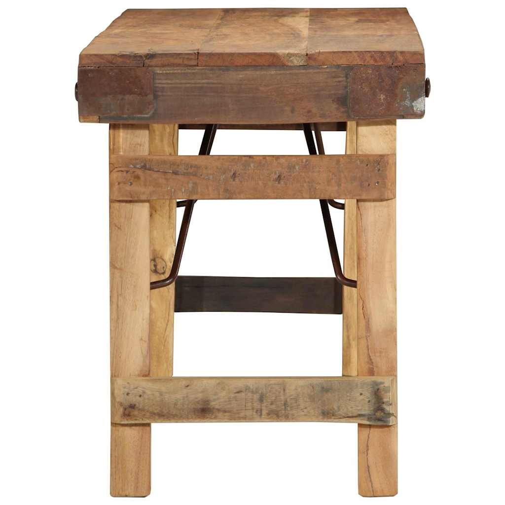 Bank Naturel 110 x 35 x 46 cm Hergebruikt Oud Hout