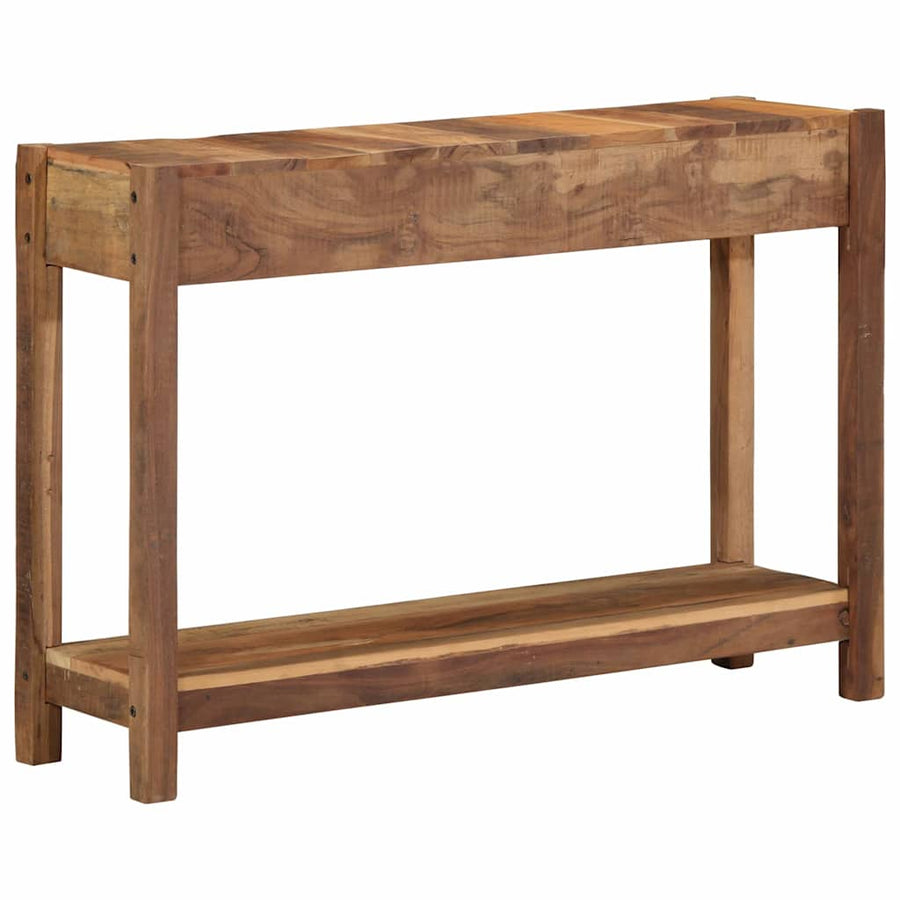 Wandtafel Bruin 107 x 33 x 76 cm Massief Gerecycled Hout