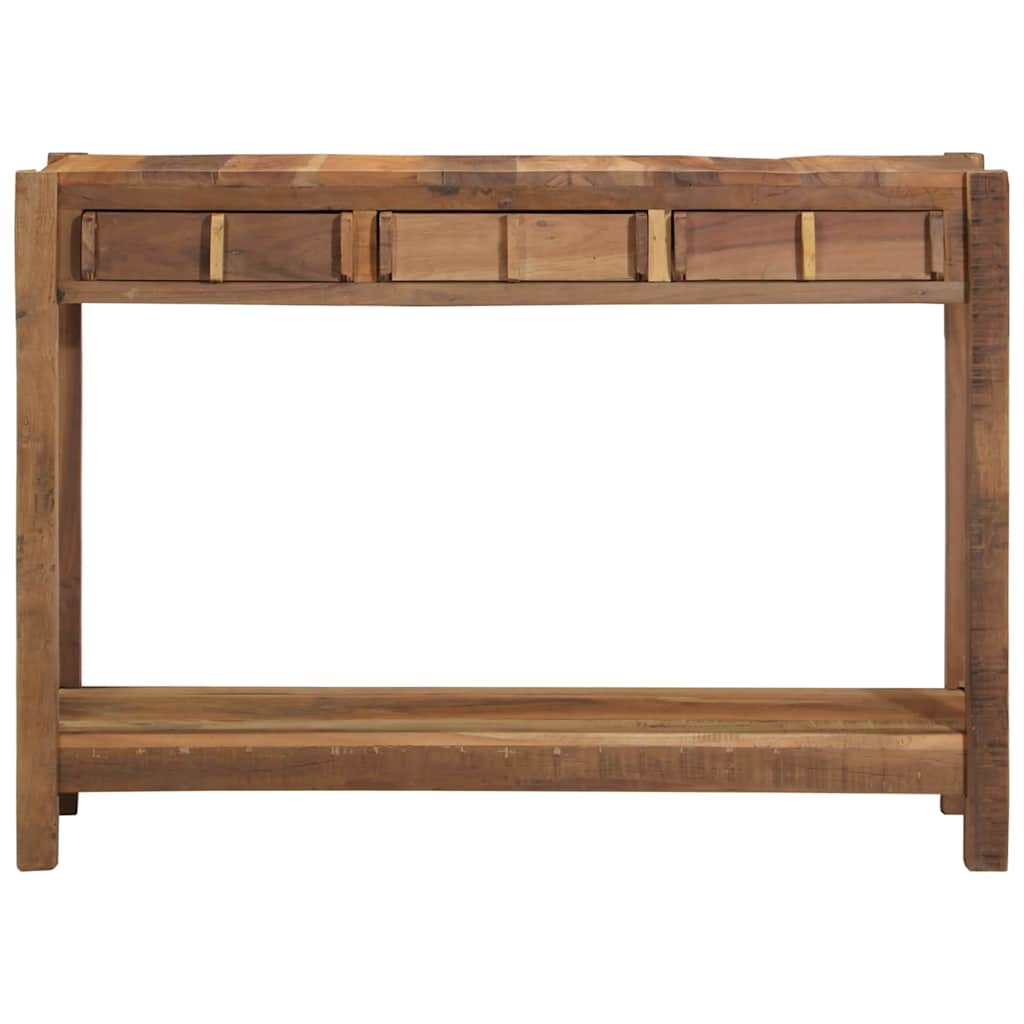Wandtafel Bruin 107 x 33 x 76 cm Massief Gerecycled Hout