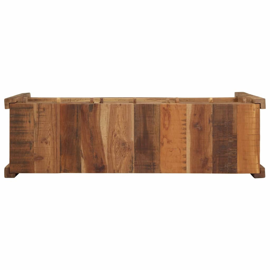 Wandtafel Bruin 107 x 33 x 76 cm Massief Gerecycled Hout