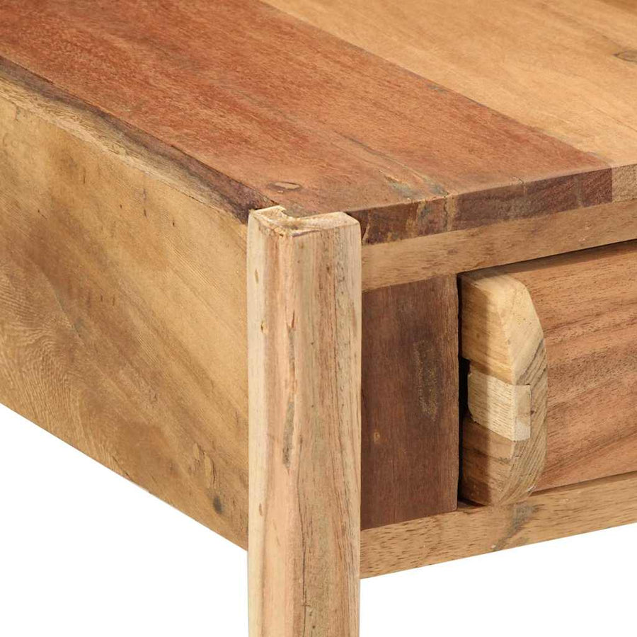 Bijzettafel Bruin 43 x 32 x 46 cm Massief Gerecycled Hout