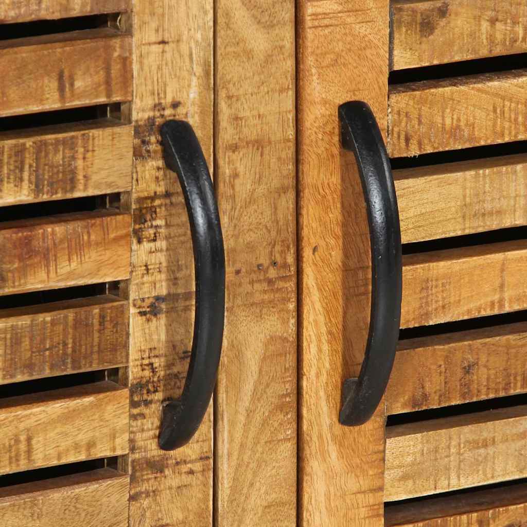 Schoenenkast Bruin 110 x 38 x 45 cm Massief Mango Hout