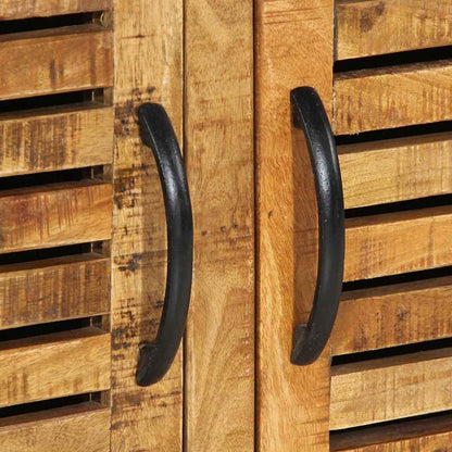 Schoenenkast Bruin 110 x 38 x 45 cm Massief Mango Hout