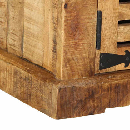 Schoenenkast Bruin 110 x 38 x 45 cm Massief Mango Hout