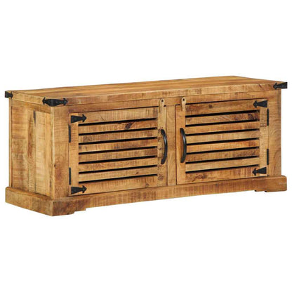 Schoenenkast Bruin 110 x 38 x 45 cm Massief Mango Hout
