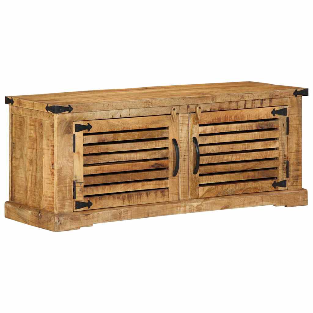 Schoenenkast Bruin 110 x 38 x 45 cm Massief Mango Hout