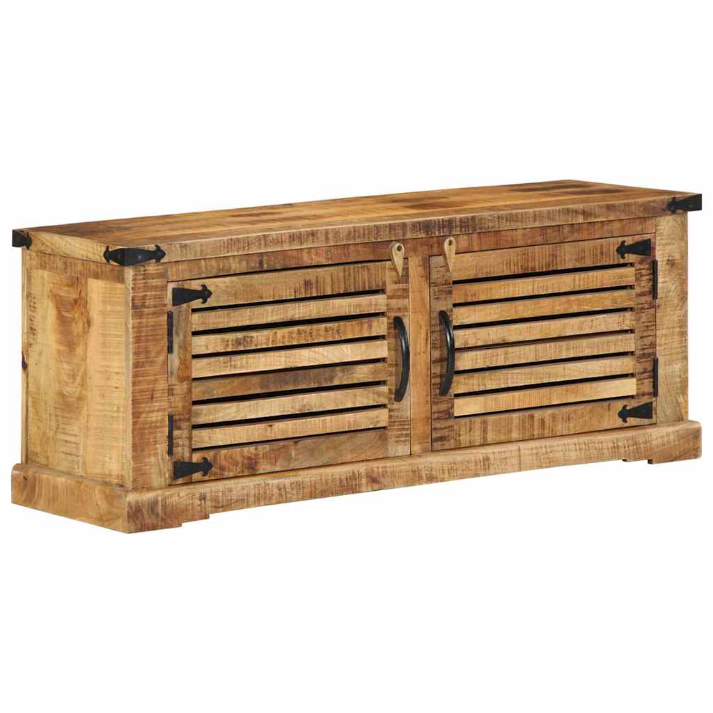 Schoenenkast Bruin 110 x 38 x 45 cm Massief Mango Hout