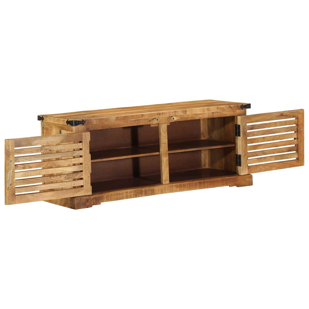 Schoenenkast Bruin 110 x 38 x 45 cm Massief Mango Hout