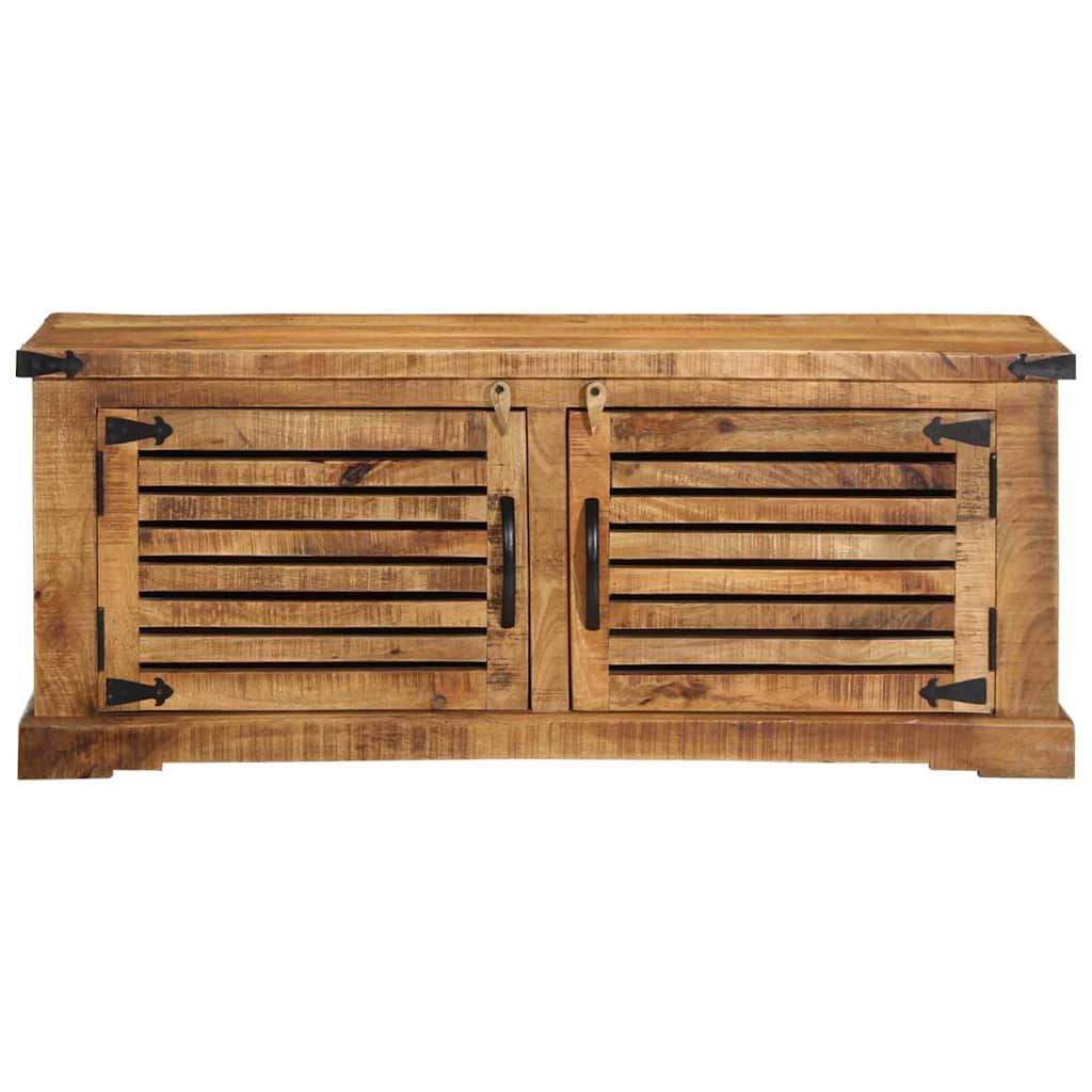 Schoenenkast Bruin 110 x 38 x 45 cm Massief Mango Hout