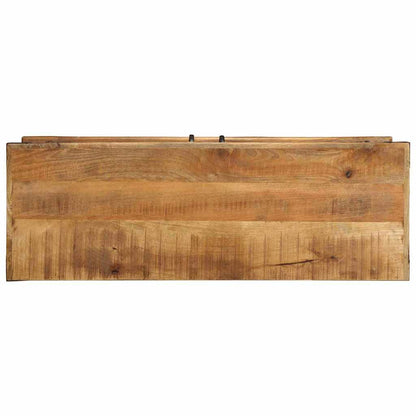 Schoenenkast Bruin 110 x 38 x 45 cm Massief Mango Hout