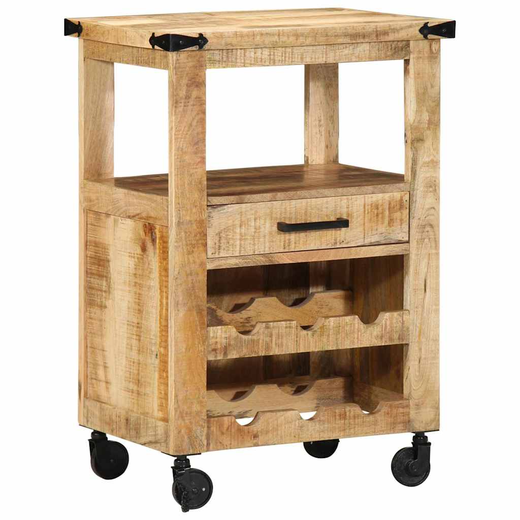 Keuken Trolley Bruin 55 x 40 x 80 cm Massief Mango Hout