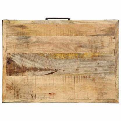 Keuken Trolley Bruin 55 x 40 x 80 cm Massief Mango Hout