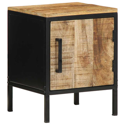 Bedside kasten 2 pcs Bruin en zwart Standaard