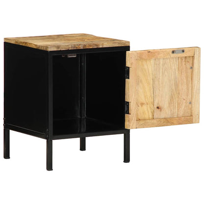 Bedside kasten 2 pcs Bruin en zwart Standaard