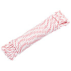 Trekkoord startkoord Ø3 mm 10 m nylon wit rood