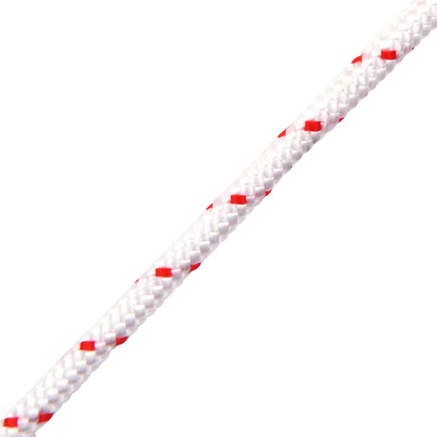 Trekkoord startkoord wit en rood Ø3 mm 10 m nylon