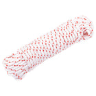 Trekkoord startkoord 4 mm x 10 m nylon wit rood