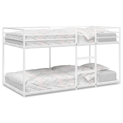 Stapelbed Zonder Matras 100X190 Cm Staal Wit