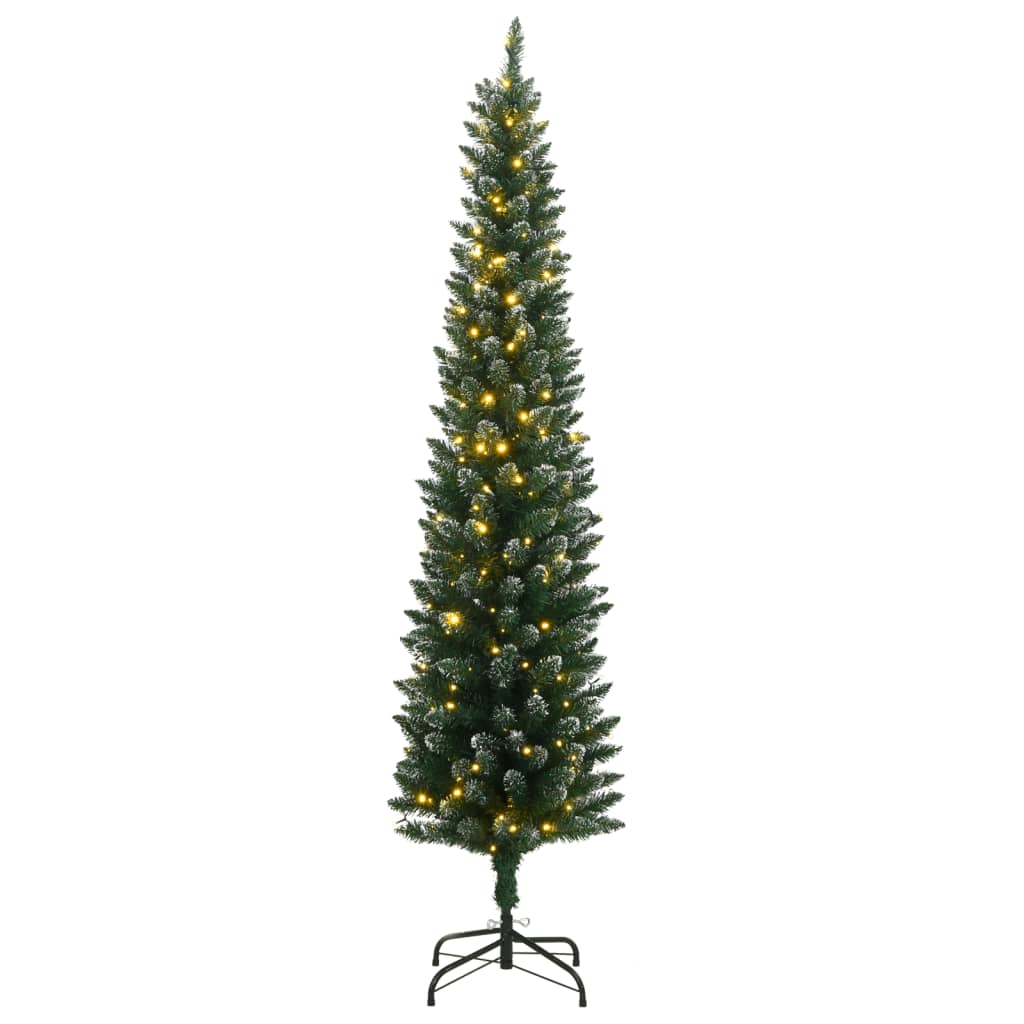 Kunstkerstboom Smal Met 150 Led's 120 cm