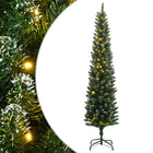 Kunstkerstboom smal met 300 LED's 240 cm