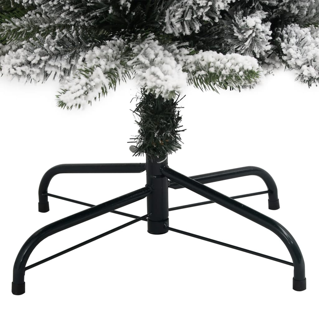 Kunstkerstboom Met 150 Led's En Sneeuw 120 cm