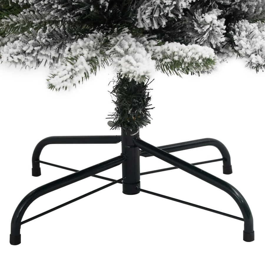 Kunstkerstboom Met 150 Led's En Sneeuw 120 cm