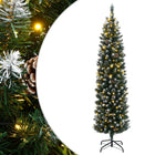 Kunstkerstboom smal met 300 LED's 180 cm