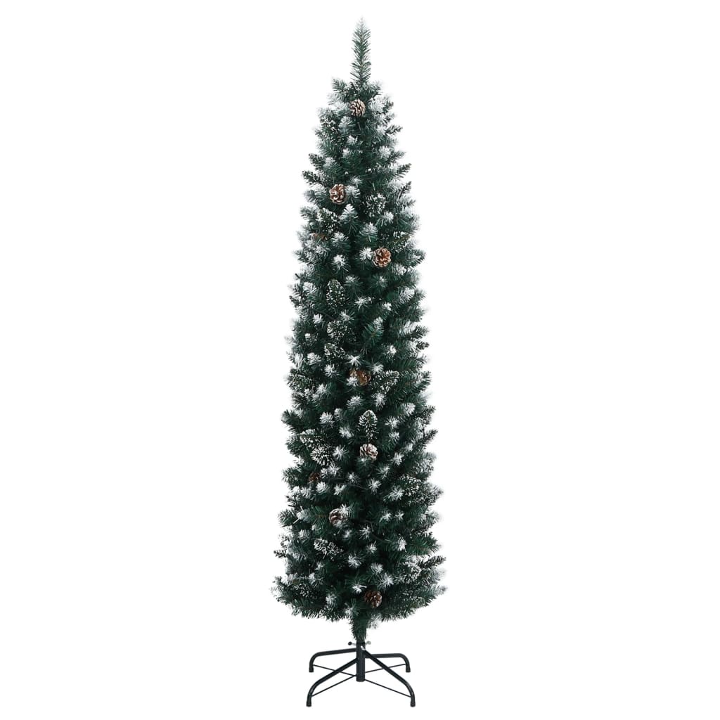 Kunstkerstboom Smal Met 300 Led's 1