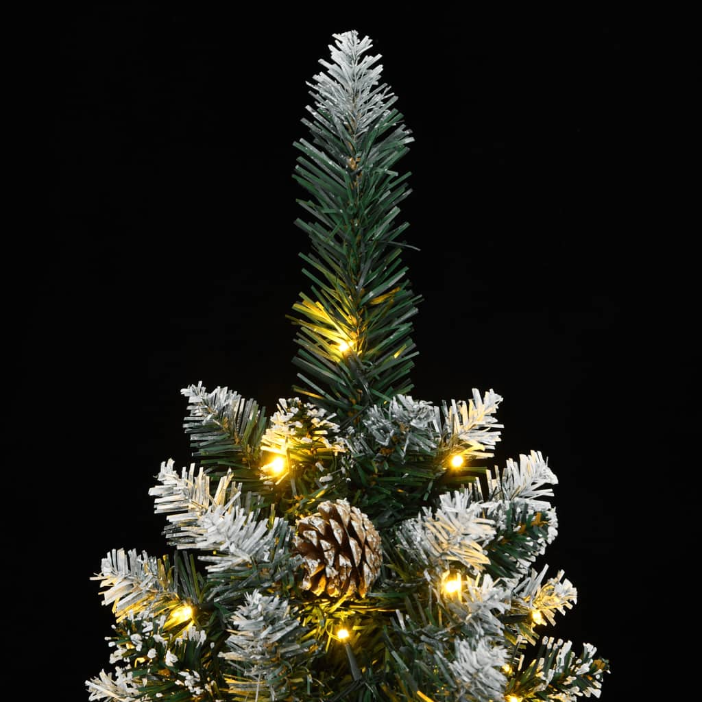 Kunstkerstboom Smal Met 300 Led's 1