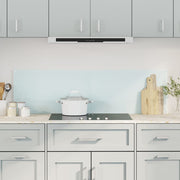 Spatschermen keuken 2 st 70x40 cm gehard glas wit