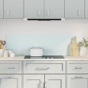Keukenspatscherm 70x60 cm gehard glas wit 2 stuks