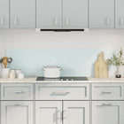 Keukenspatbord 2 st 80x60 cm gehard glas wit
