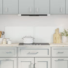 Kitchen splashbacks 2 pcs 70x50 cm tempered glass transparent