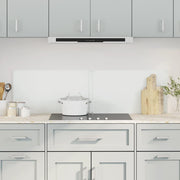 Keukenspatscherm 2 st 70x60 cm gehard glas transparant