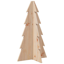Kerstdecoratie kerstboom 69,5 cm massief grenenhout