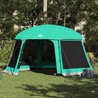 Zwembadtent 512x458 cm zeegroen