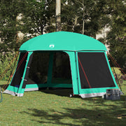 Zwembadtent 512x458 cm zeegroen