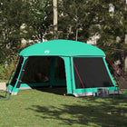 Zwembadtent 618x532 cm zeegroen