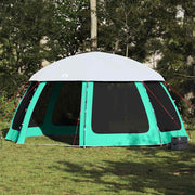 Zwembadtent 510x510x260 cm zeegroen gaaswanden