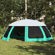 Zwembadtent 690x690x280 cm zeegroen