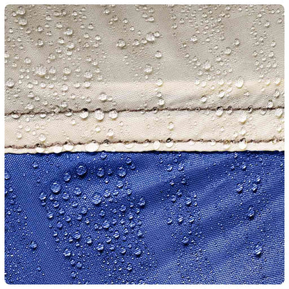 Partytent waterdicht azuurblauw