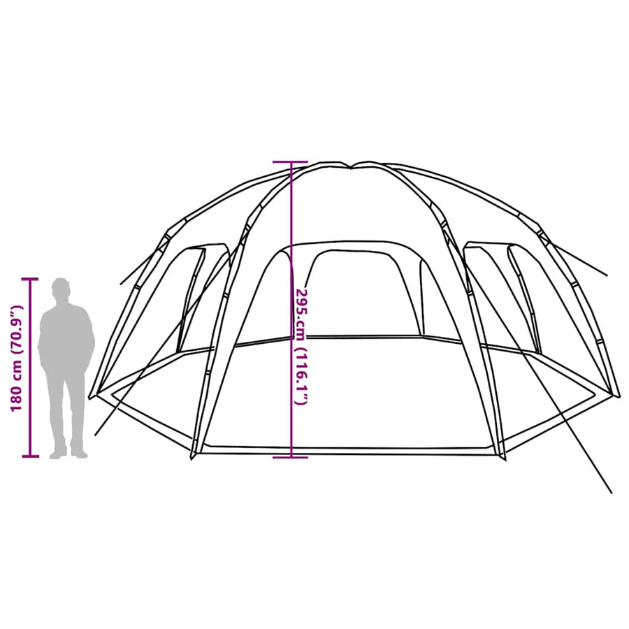 Partytent waterdicht zeegroen