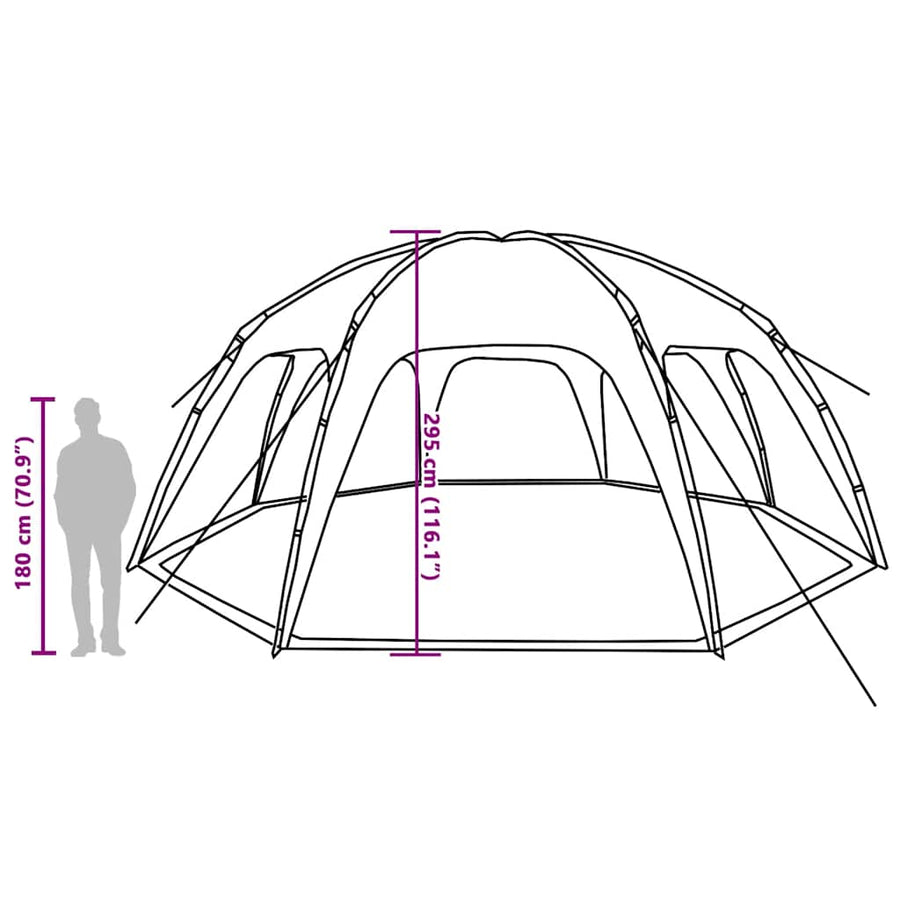 Partytent waterdicht grijs