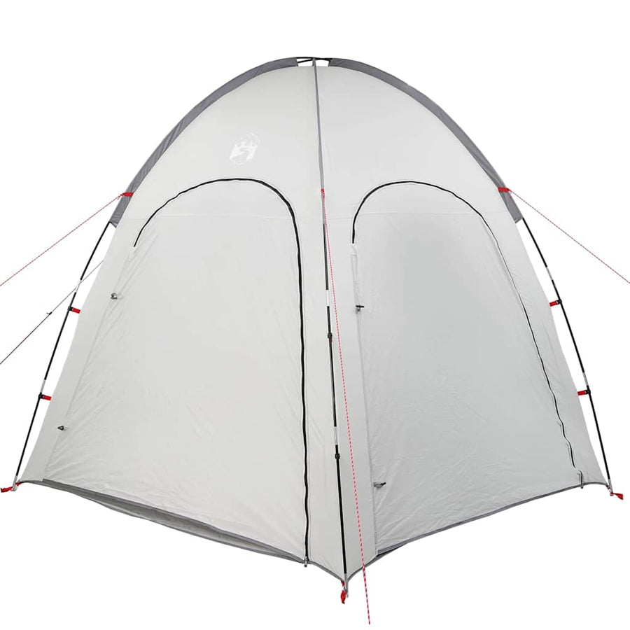Zwembad Tent Grijs 366 x 305 x 231 cm Polyester en Glasvezel