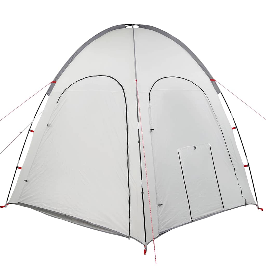 Zwembad Tent Grijs 366 x 305 x 231 cm Polyester en Glasvezel