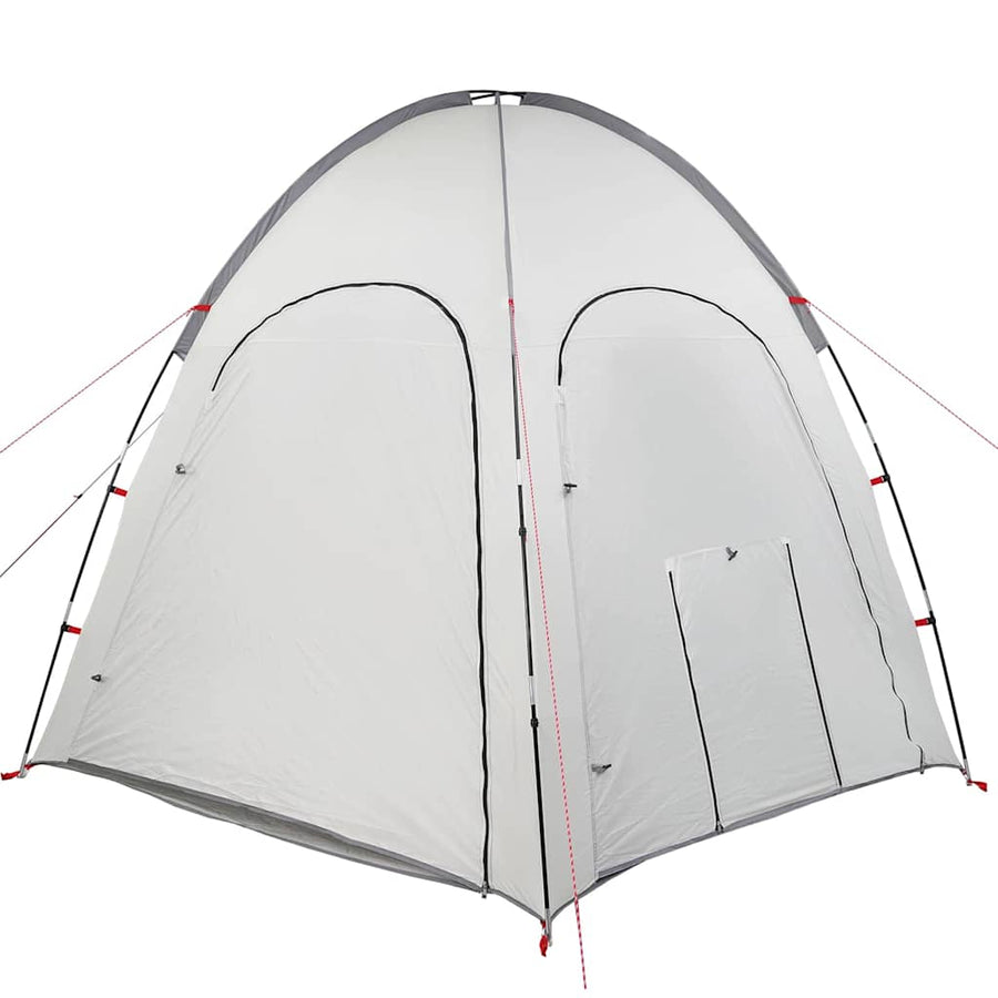 Zwembad Tent Grijs 366 x 305 x 231 cm Polyester en Glasvezel